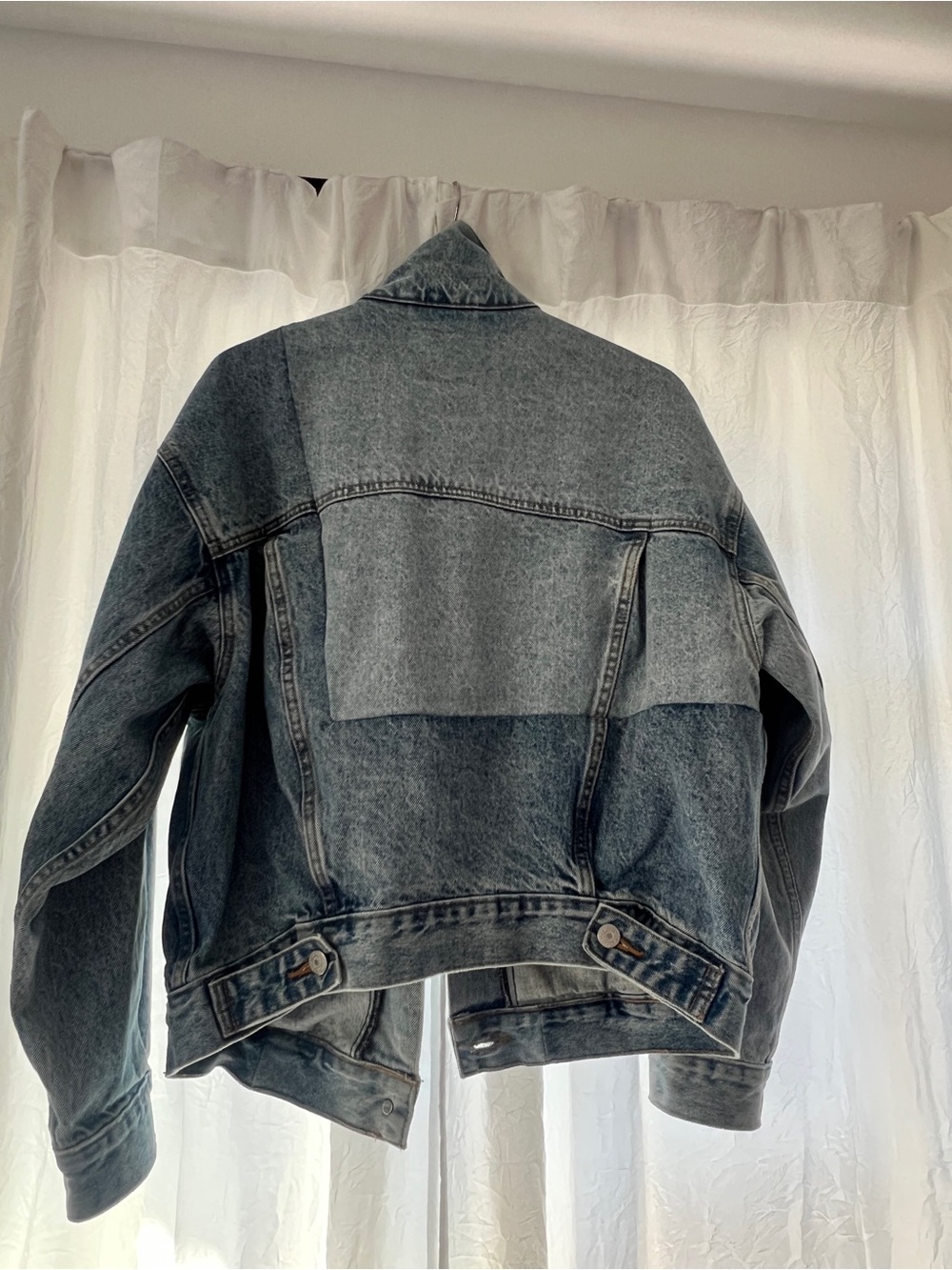 Oversized Patchwork Denim Jacket - Levi’s - Picture 4 of 8